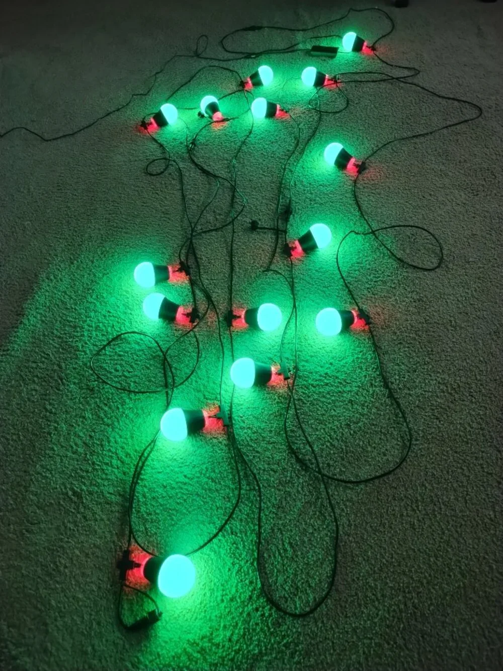 Govee Smart String Lights 15 Bulbs Programmable Waterproof Like NEW!